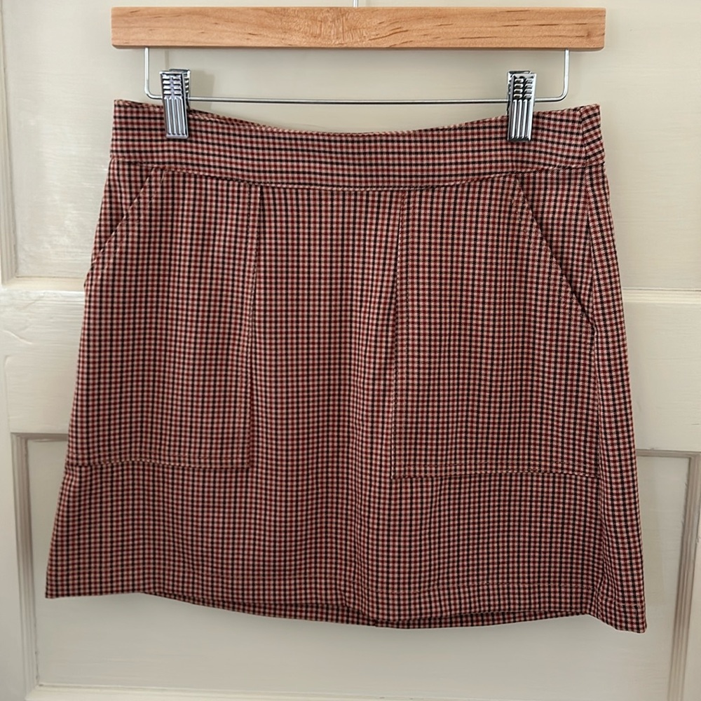 a new day Plaid Mini Skirt
